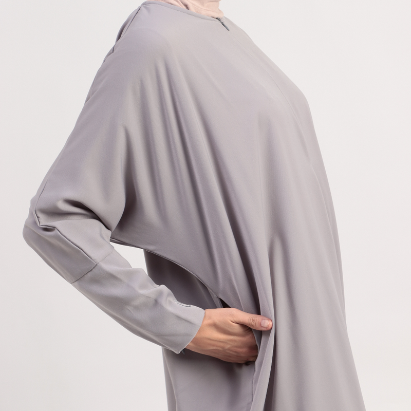 Apsara Abaya Set Grey