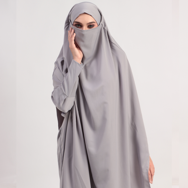 Apsara Khimar Grey