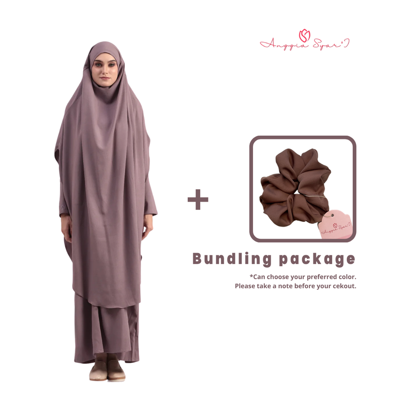 Athira Abaya Set Lavender