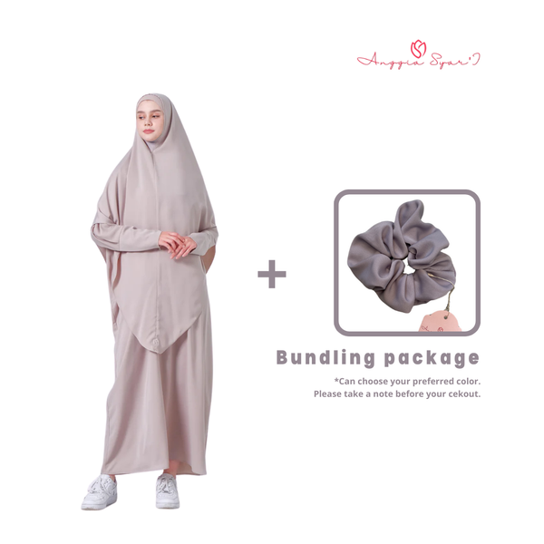 Syafiiqah Set Ash Grey