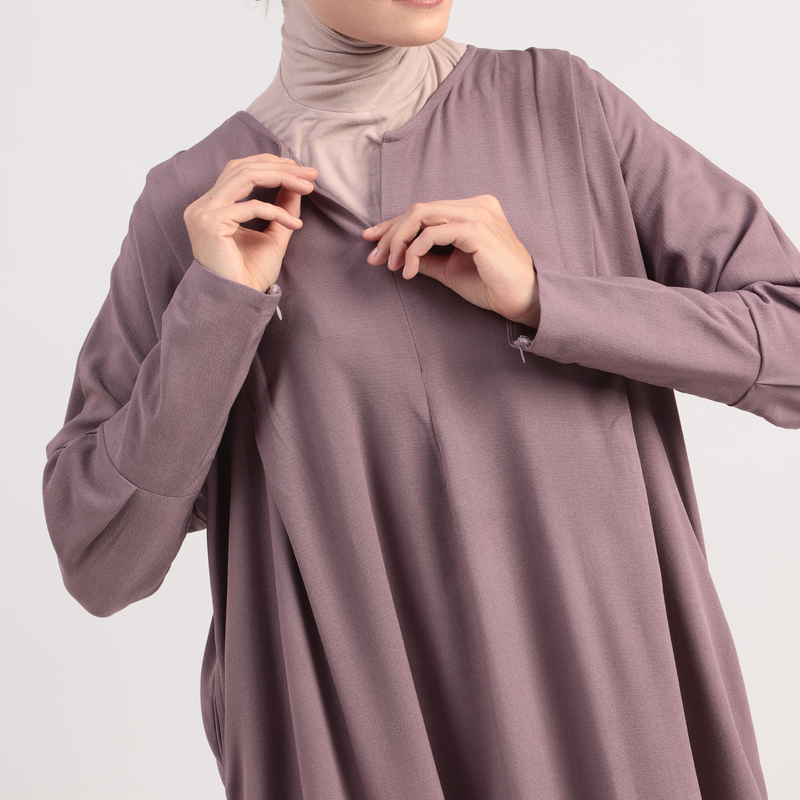 Athira Abaya Lavender