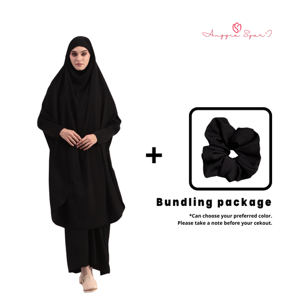 Apsara Abaya Set Black