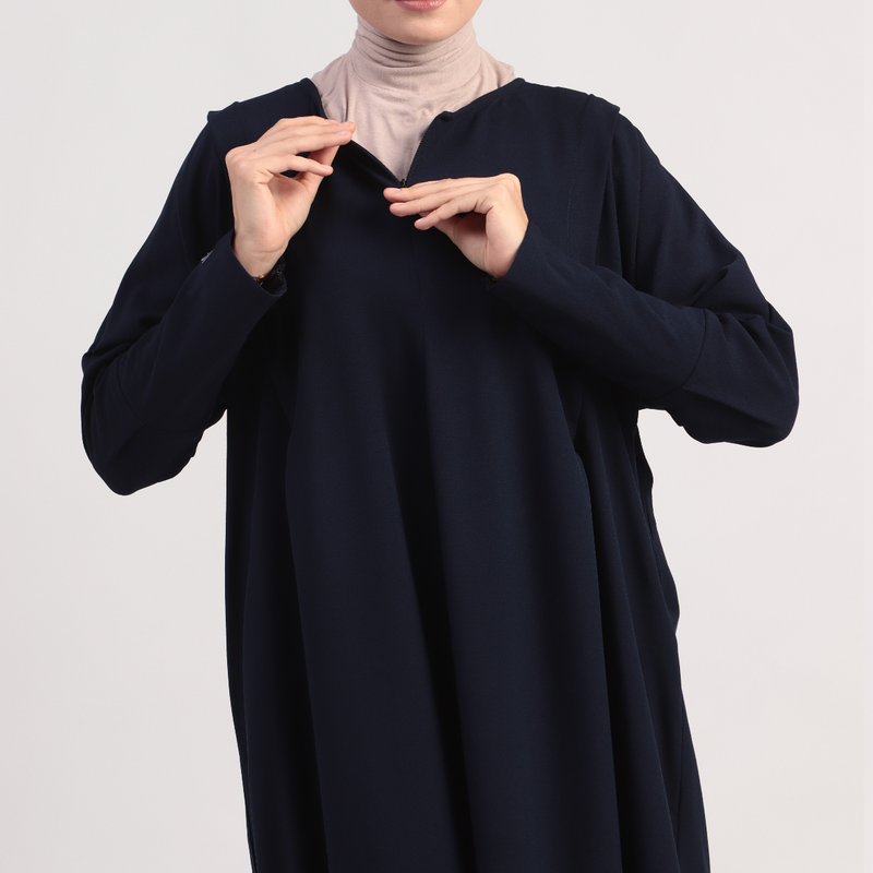 Athira Abaya Navy