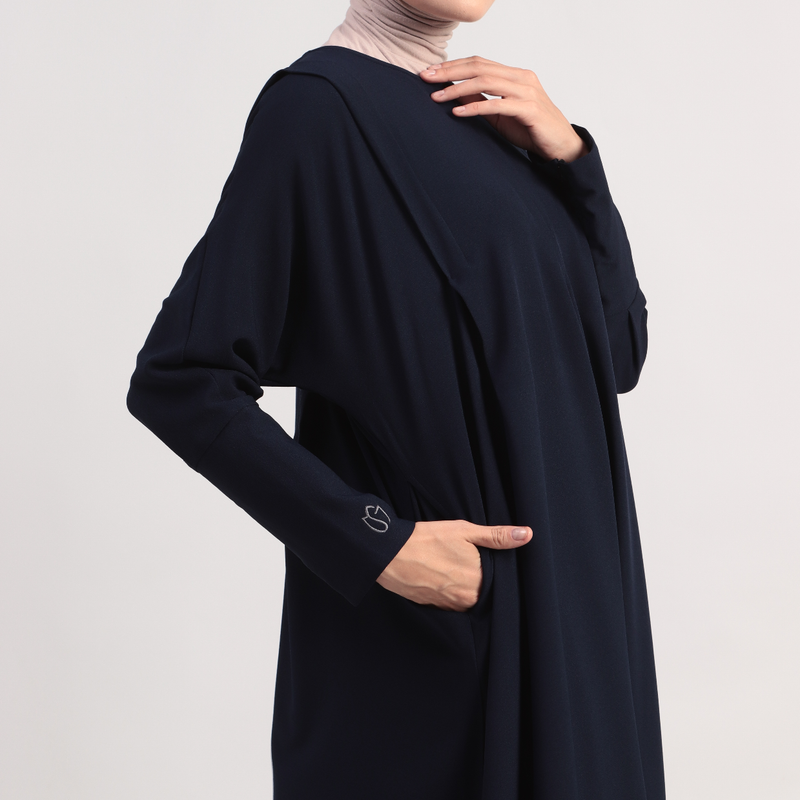 Athira Abaya Navy