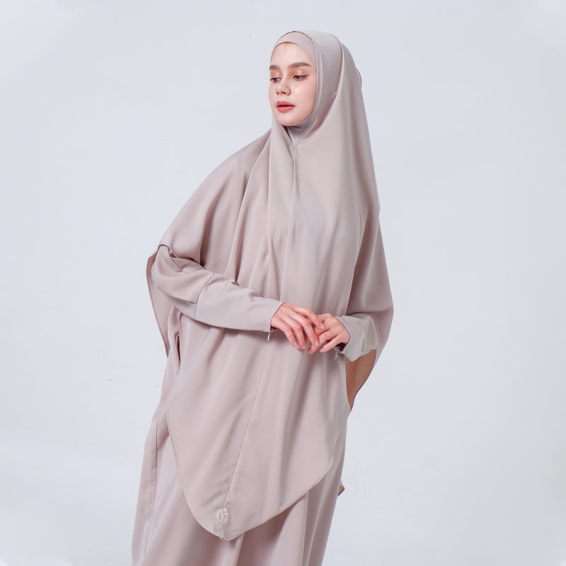 Syafiiqah Set Ash Grey