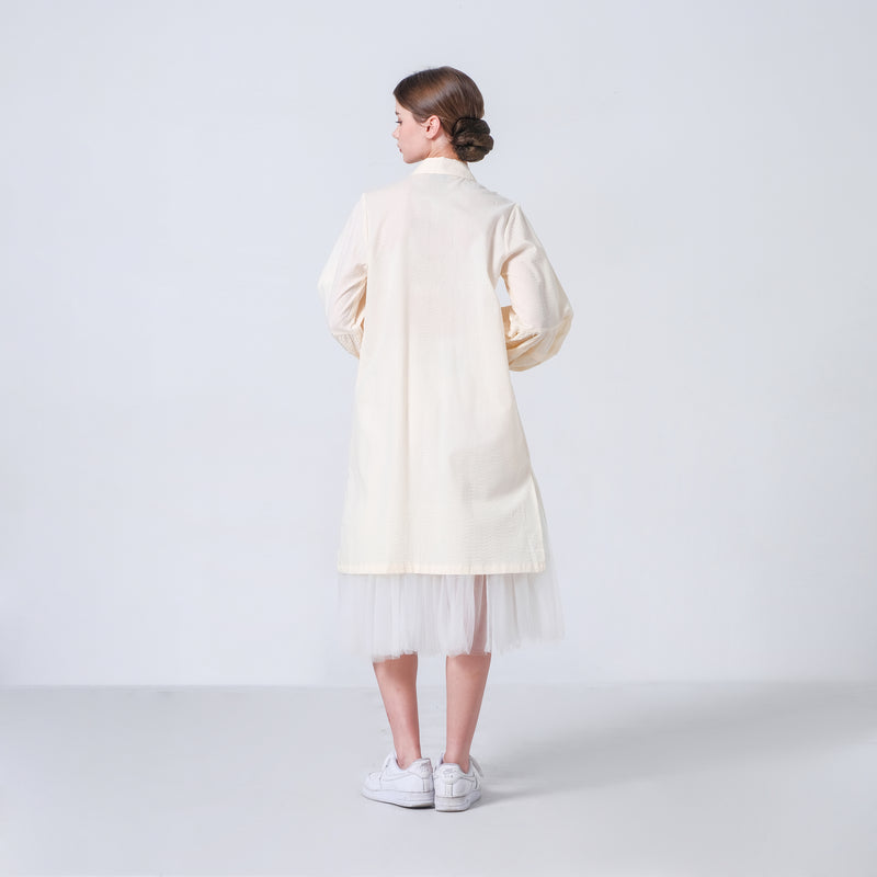 Rhea Tunik Cream - Renda