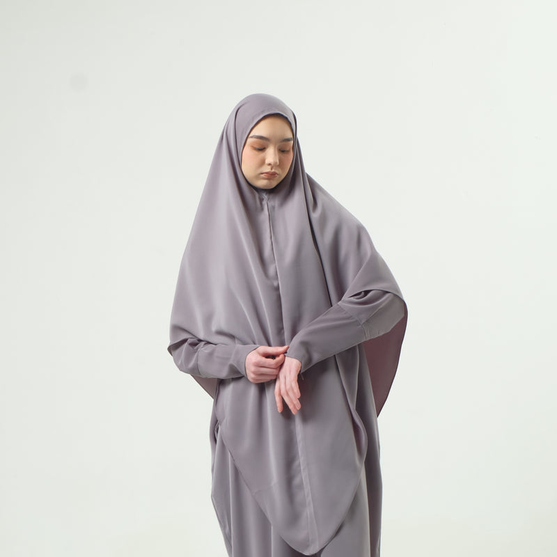 Syafiiqah Set Dark Grey