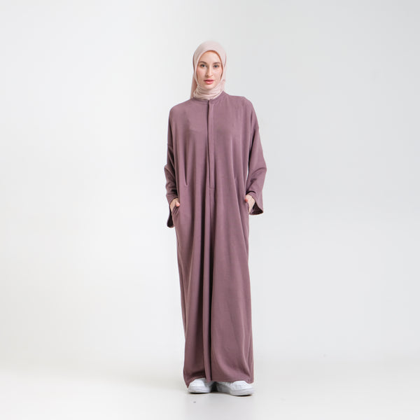 Sherine Knit Dress Rose Plum