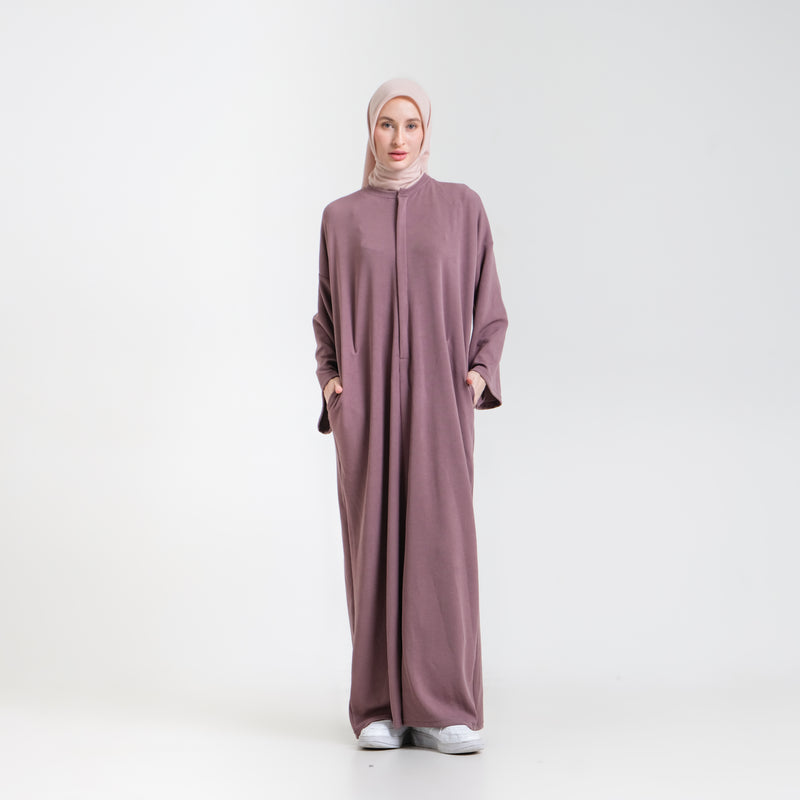 Sherine Knit Dress Rose Plum