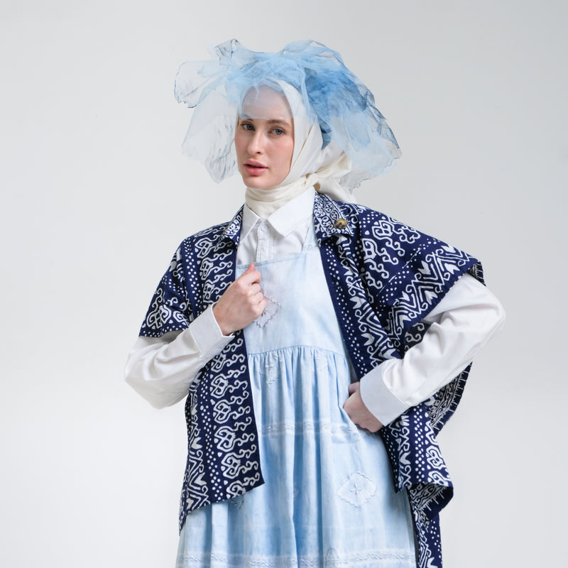 Billow Asymetric Outer Batik