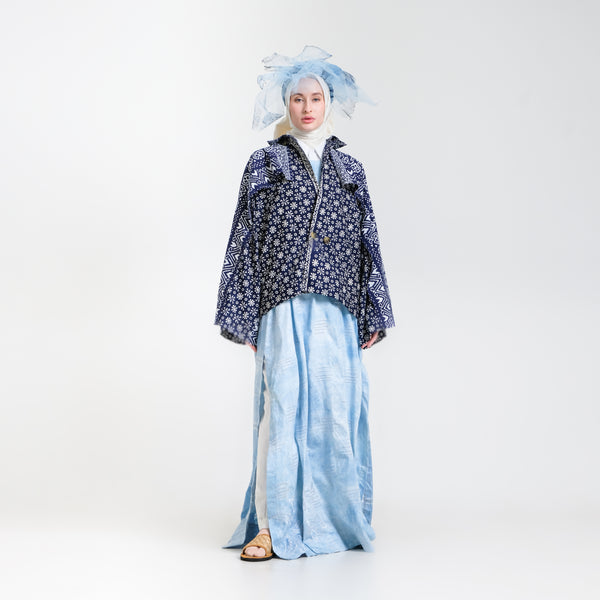 Billow Crop Jacket Batik