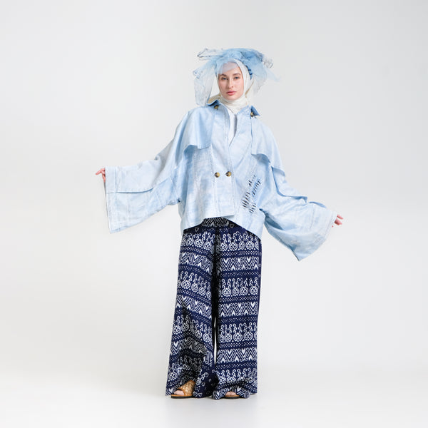 Billow Crop Jacket Tie Dye