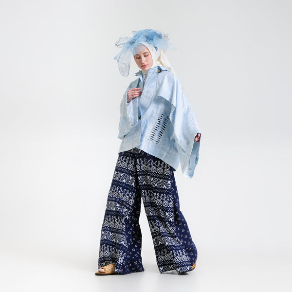 Billow Crop Jacket Tie Dye