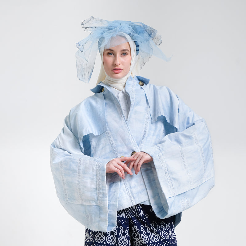 Billow Crop Jacket Tie Dye