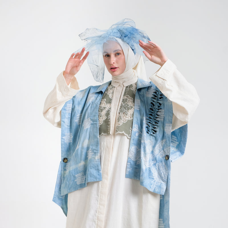 Billow Asymetric Outer Tiedye