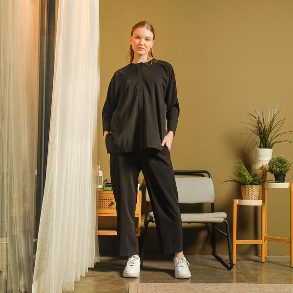 Crinkle Set - Black