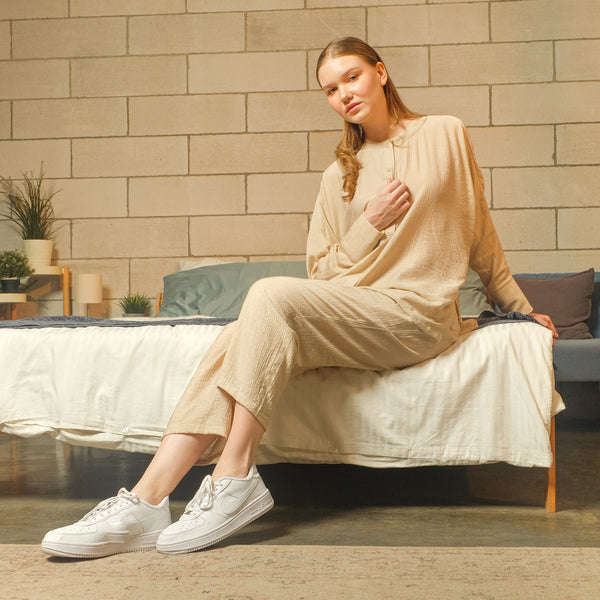 Ameena Set - Cream