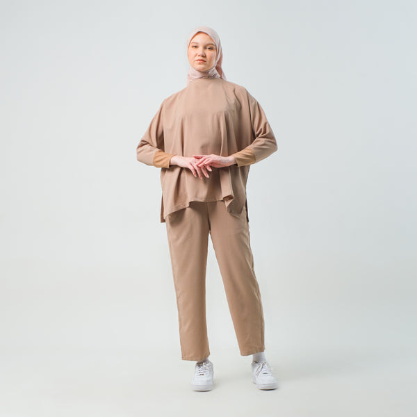 Crinkle Set - Khaki