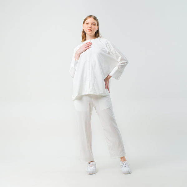 Crinkle Set - White