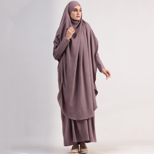 Athira Abaya Set Lavender