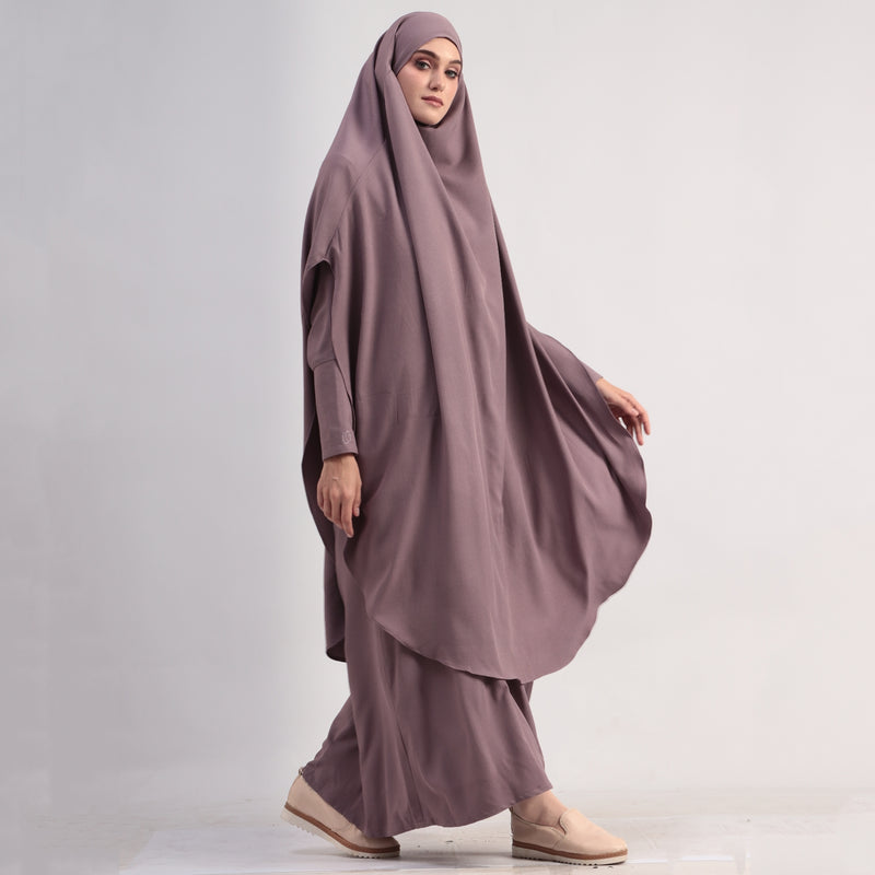 Athira Abaya Set Lavender