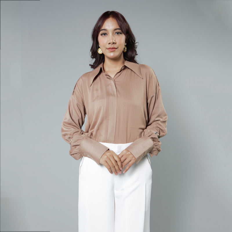 Sharon Blouse Mocca