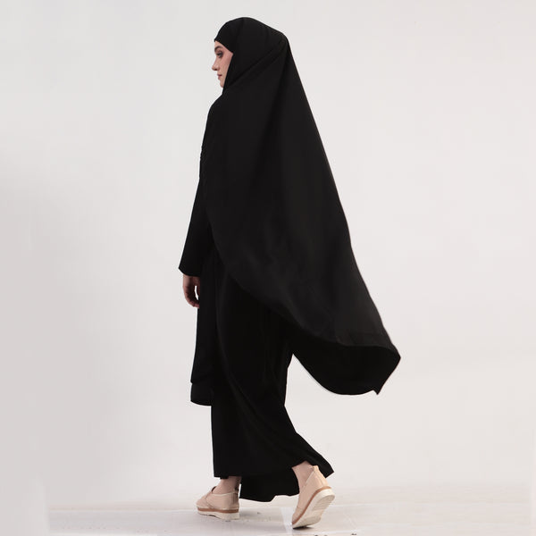 Apsara Abaya Set Black