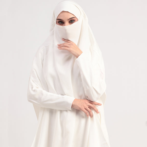 Apsara Khimar White