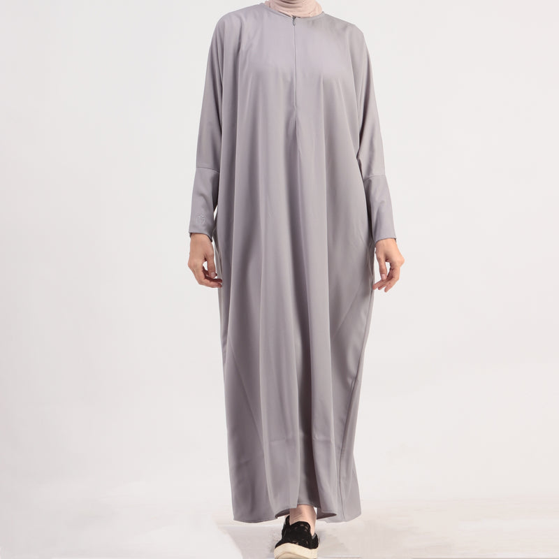 Apsara Abaya Set Grey