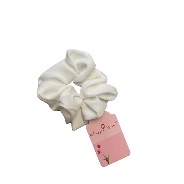 Scrunchie Medium - white