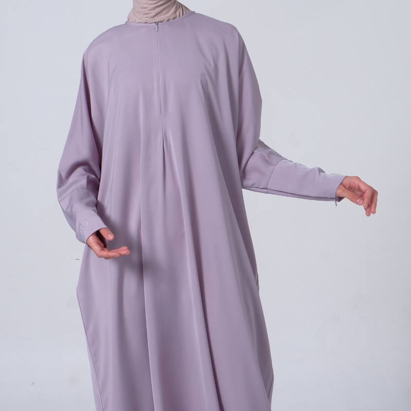 Syafiiqah Abaya Lilac (only dress)