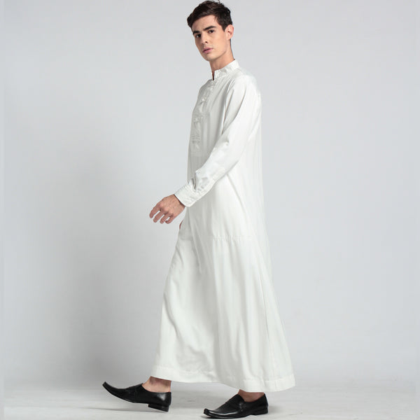 Jadira Gamis Pria Broken White