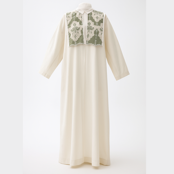 Billow Cream Dress