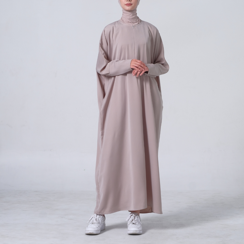 Syafiiqah Abaya Ash Grey (only dress)