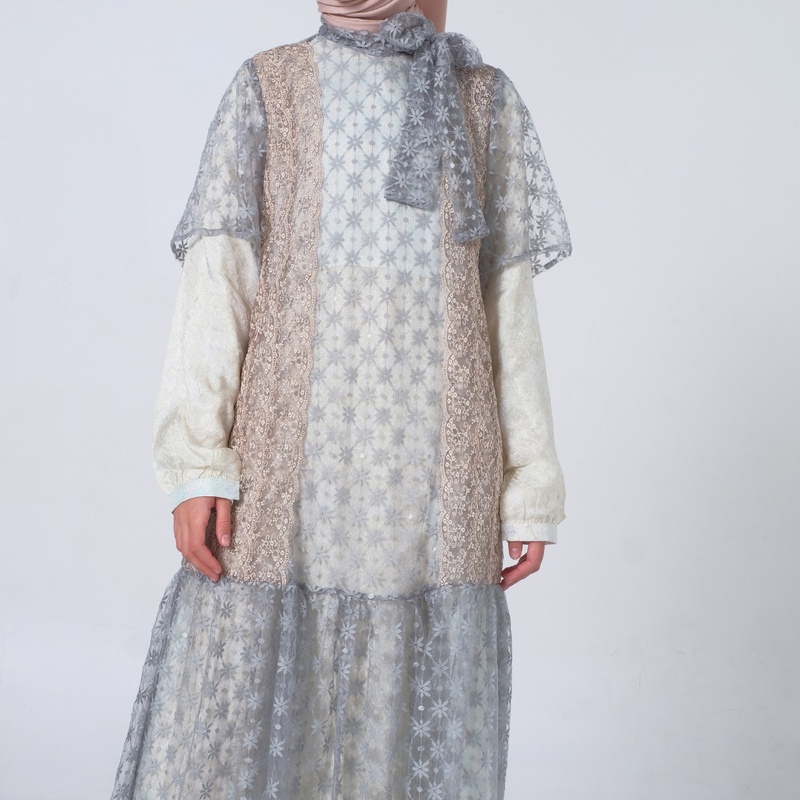 Raveena Set Dress Grey