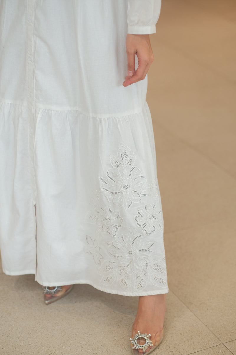 Jaleela White Dress