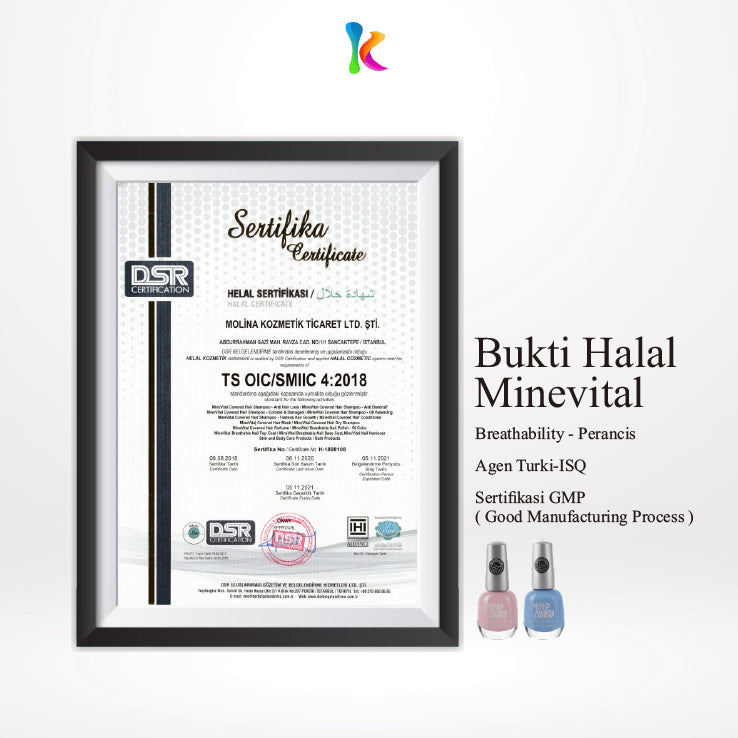 Anggia Handmade - Kutek Halal Breathable made in Turkey (Lilac Poison)