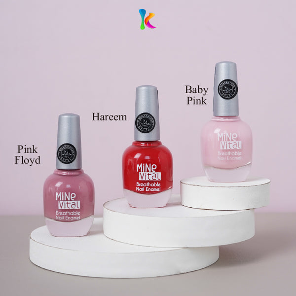 Anggia Handmade - Kutek Halal Breathable made in Turkey (Baby Pink)