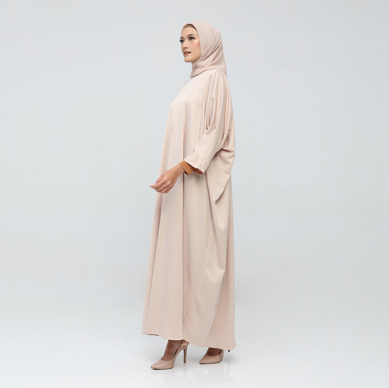 Abaya Nude Dress Oversize
