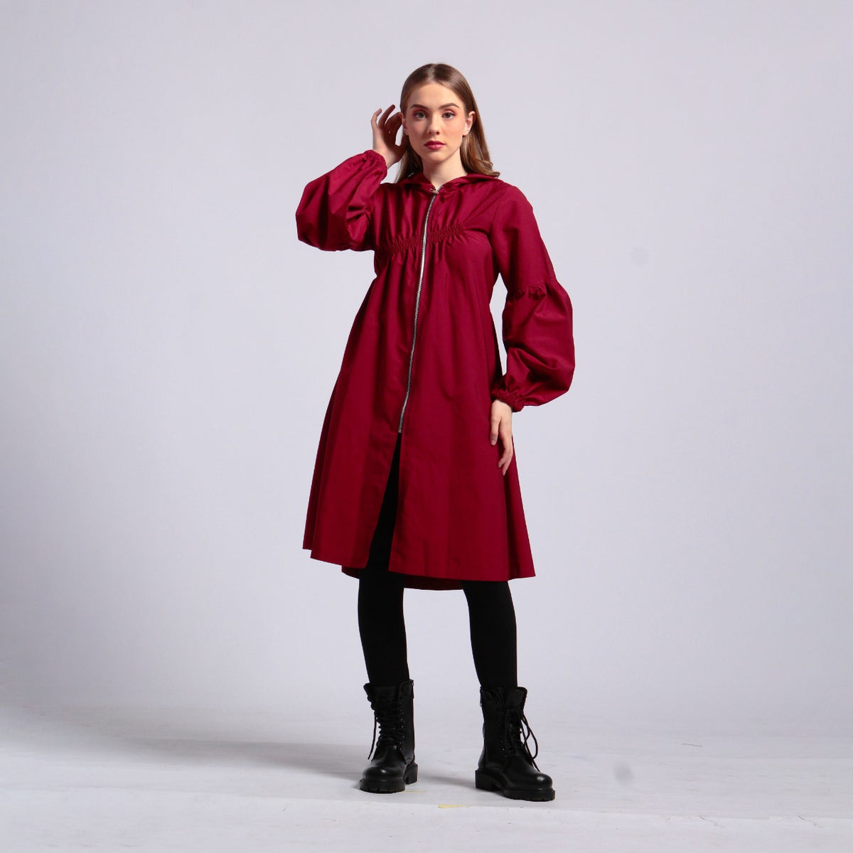 ジャケット・アウター andmary  Ange short coat ANDMARY】Ange short coat