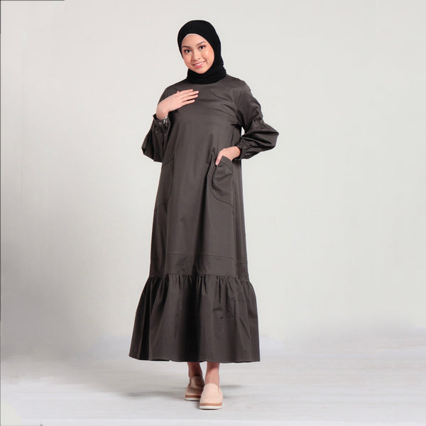 Khansa Dress Grey