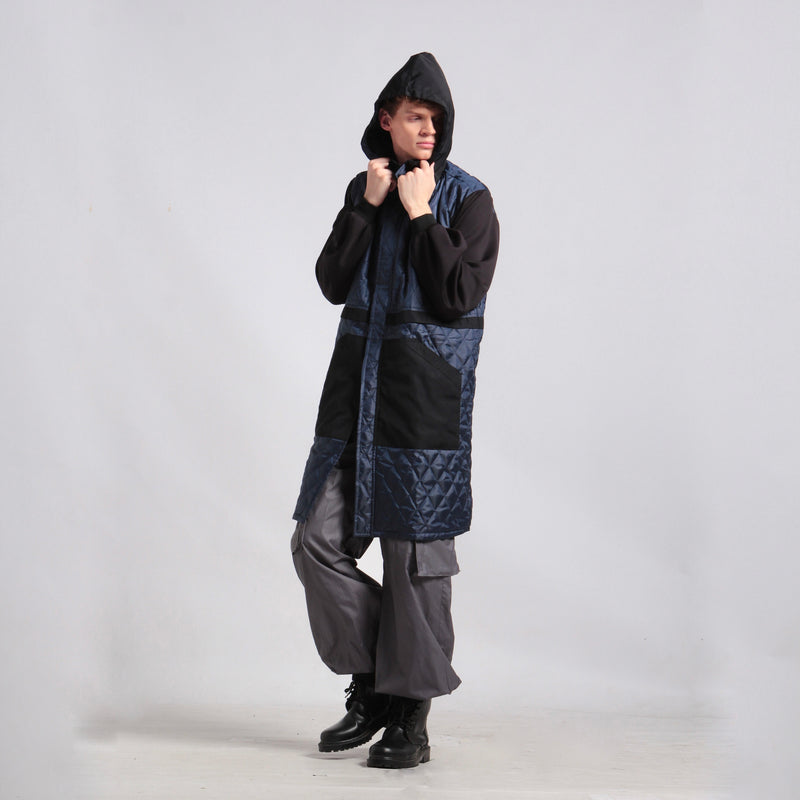 Padded Jacket Navy - Hoodie